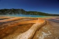 Prismatic pool, a hot spring in Yellowstone National Park