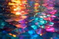 Prismatic Surface Reflections Royalty Free Stock Photo