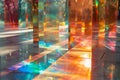 Prismatic Surface Reflections Royalty Free Stock Photo