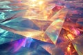 Prismatic Surface Reflections Royalty Free Stock Photo