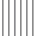 Prison bar seamless pattern. Vector realistic illustration. Royalty Free Stock Photo