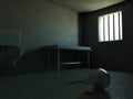 Prison cell Royalty Free Stock Photo