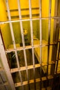 Prison cell on Alcatraz Island, San Francisco Royalty Free Stock Photo