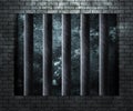 Prison Cell Background Royalty Free Stock Photo