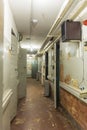 Prison cell corridor KGB building Riga Royalty Free Stock Photo