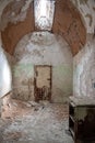 Prison cell in disrepair Royalty Free Stock Photo