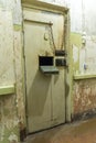 Prison cell door KGB building Riga Royalty Free Stock Photo