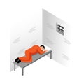 Prison Cell Sleep Composition