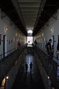 Prison cells at the Memorial of the Victims of Communism and of the Resistance.