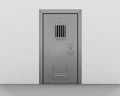 Prison door Royalty Free Stock Photo