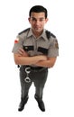 Prison Guard Warden or Policeman Royalty Free Stock Photo