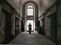 prison Hallway, liberated Royalty Free Stock Photo