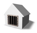 Prison home Royalty Free Stock Photo