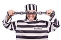 Prison inmate Royalty Free Stock Photo