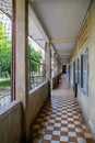 prison inside Tuol Sleng Genocide Museum, Phnom Penh Royalty Free Stock Photo