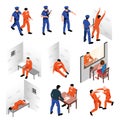 Prison Isometric Set