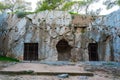 Prison of philosopher Socrates in Athens Greece.