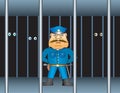 Prison proctor Royalty Free Stock Photo