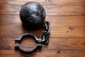 Prison Shackle Royalty Free Stock Photo