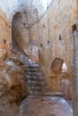 Prison at the Spanish fortress in croatian Hvar Royalty Free Stock Photo