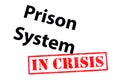 Prison System In Crisis Royalty Free Stock Photo
