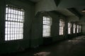 Prison Windows Royalty Free Stock Photo