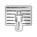 prisoner avatar silhouette icon