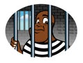 Prisoner inmate Royalty Free Stock Photo