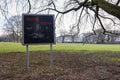 Prisoner numbers on a panel at the Wollheim Memorial