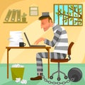 Prisoner of work