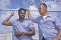 Prisoners at Dade County Correctional Facilit Royalty Free Stock Photo