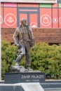 Statue of Kosovian Hero Zahir Pajaziti in Prishtina