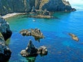 Pristine Anacapa cove Royalty Free Stock Photo