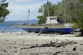 pristine beach in puerto princesa on palawan island