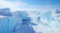 Pristine beauty of the Antarctic ice labyrinth