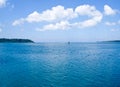 Pristine blue sea at Havelock Island Royalty Free Stock Photo