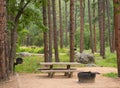 A pristine campsite at sedona