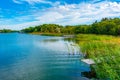 Pristine coastline of Aland islands in Finland