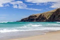 The coastline at Sandfly Bay Royalty Free Stock Photo