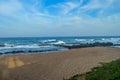 Pristine and natural Salt rock tidal pool in Dolphin coast Ballito Kwazulu Natal South Africa Royalty Free Stock Photo