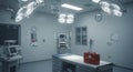Sterile Operating Room Ready for Surgery Royalty Free Stock Photo
