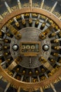 Pristine, Ornate Bank Vault - McKeesport, Pennsylvania Royalty Free Stock Photo