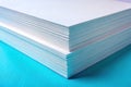 Pristine Stack of A4 Printer Paper A Clean Organized Office Supply for Printing Writing and More Royalty Free Stock Photo