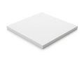 A pristine white rectangular object with a smooth and clean surface Royalty Free Stock Photo
