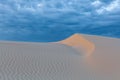 Pristine white sand dune at Anna Bay.