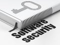 Privacy concept: book Key, Software Security on