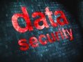 Privacy concept: Data Security on digital