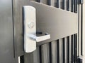 privacy door steel locks guard security gate metal key handle industrial entrance doors protection secure gates