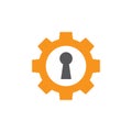 Privacy mode icon with security feature