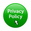 Privacy policy button Royalty Free Stock Photo